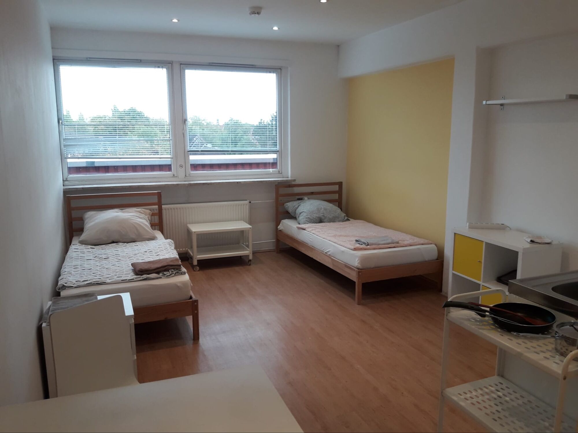 Apartment mit 2 Einzelbetten