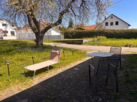 herrlicher Garten zum Ausruhen