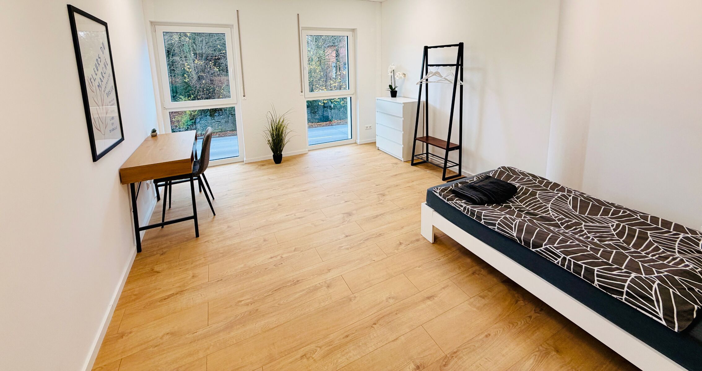 Tolle 4 Einzelzimmer