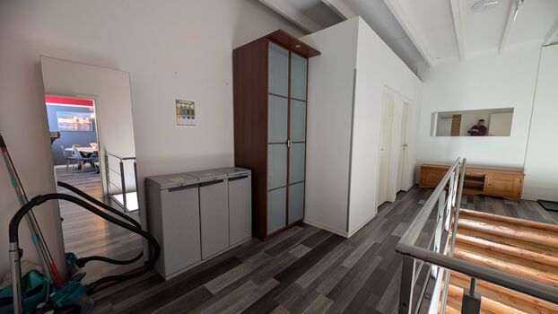 großer Flurbereich zur Ferienwohnung