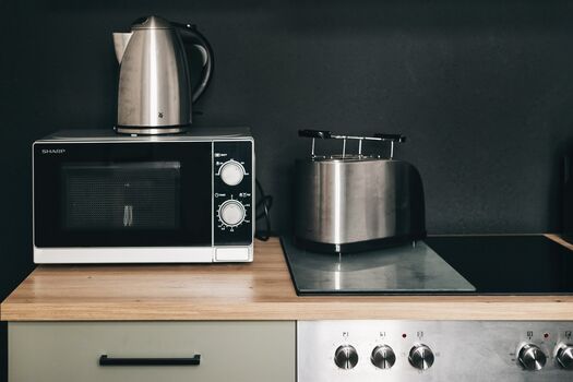 Mikrowelle, Toaster & Wasserkocher