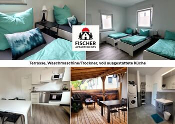Fischer Appartements - NEU renoviert, Terrasse, zentral Bild 1