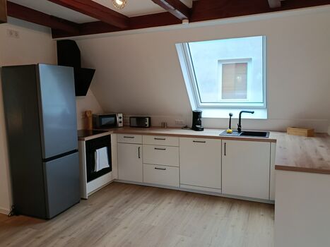 Voll ausgestattete Küche!