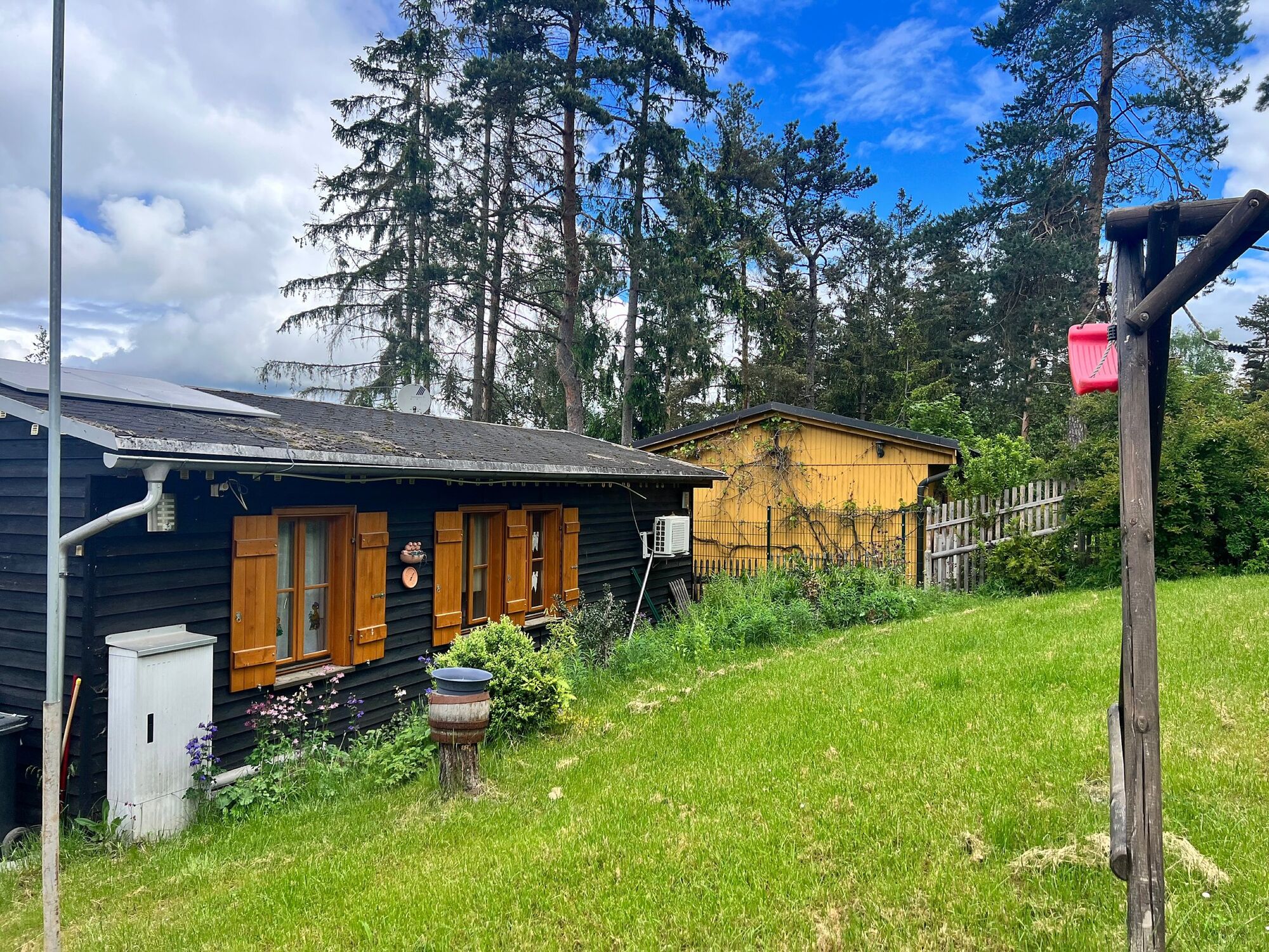 Ferienhaus am See, Außenansicht