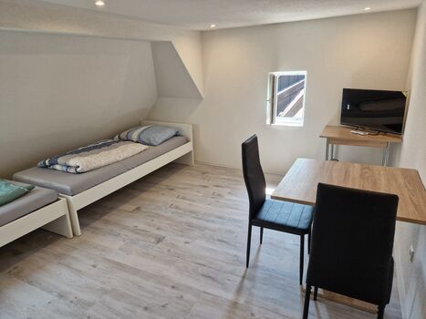 1,5 Zimmer Wohnung, für 2 Personen Einzelbetten (Nr. 7)
