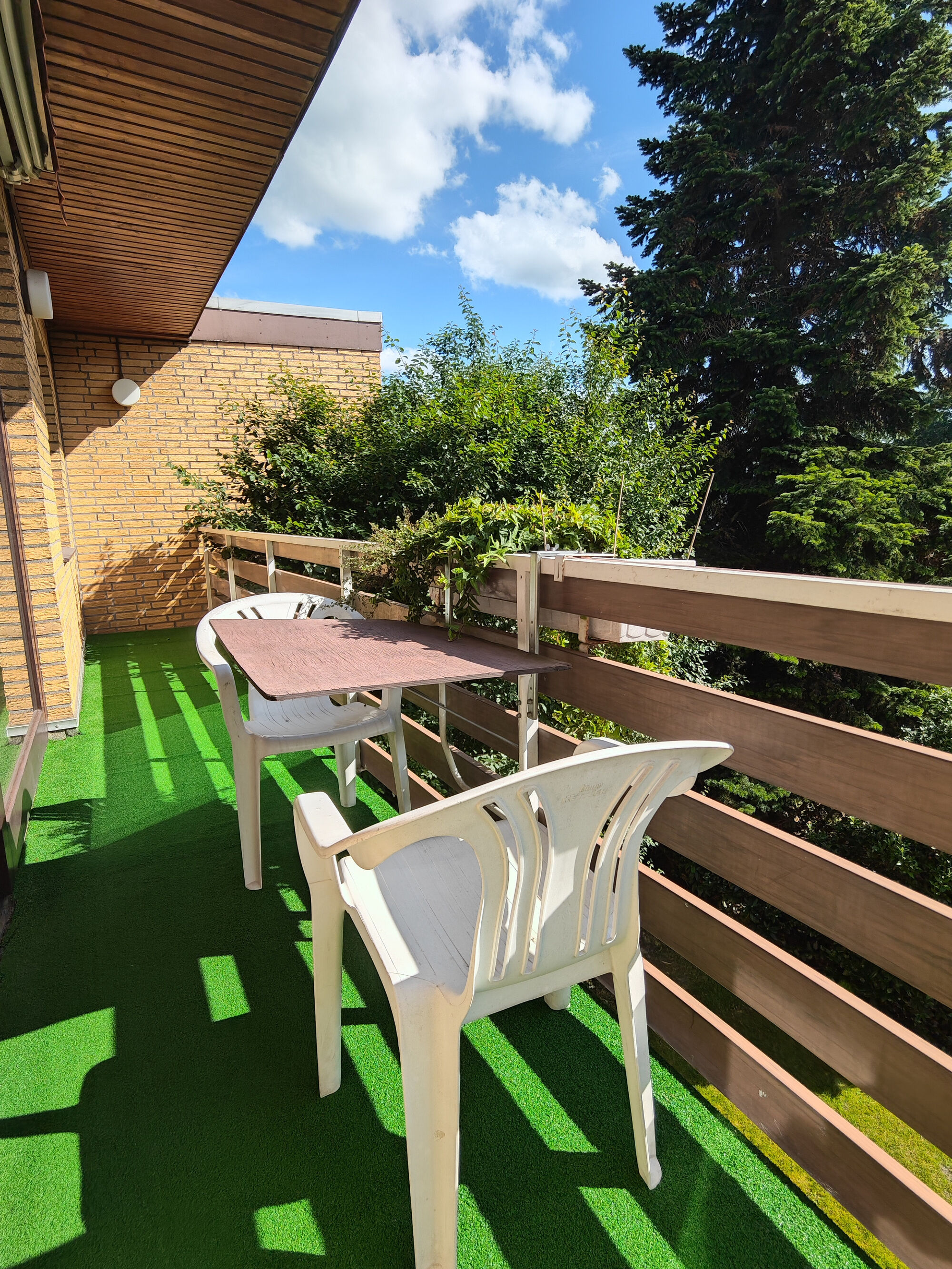 Balkon direkt vom Zimmer aus zu betreten