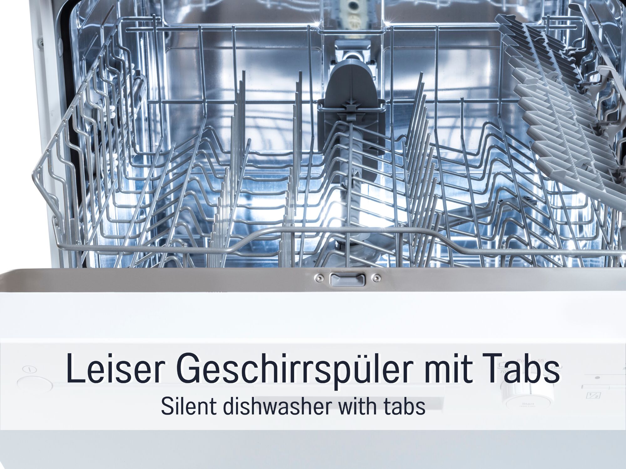 Leiser Geschirrspüler mit Tab - Monteurzimmer in Alpirsbach