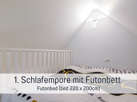 Schlafempore - Monteurzimmer in Alpirsbach