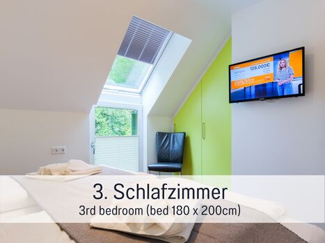 Schlafzimmer - Monteurzimmer in Alpirsbach