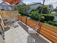Balkon mit Sitzecke