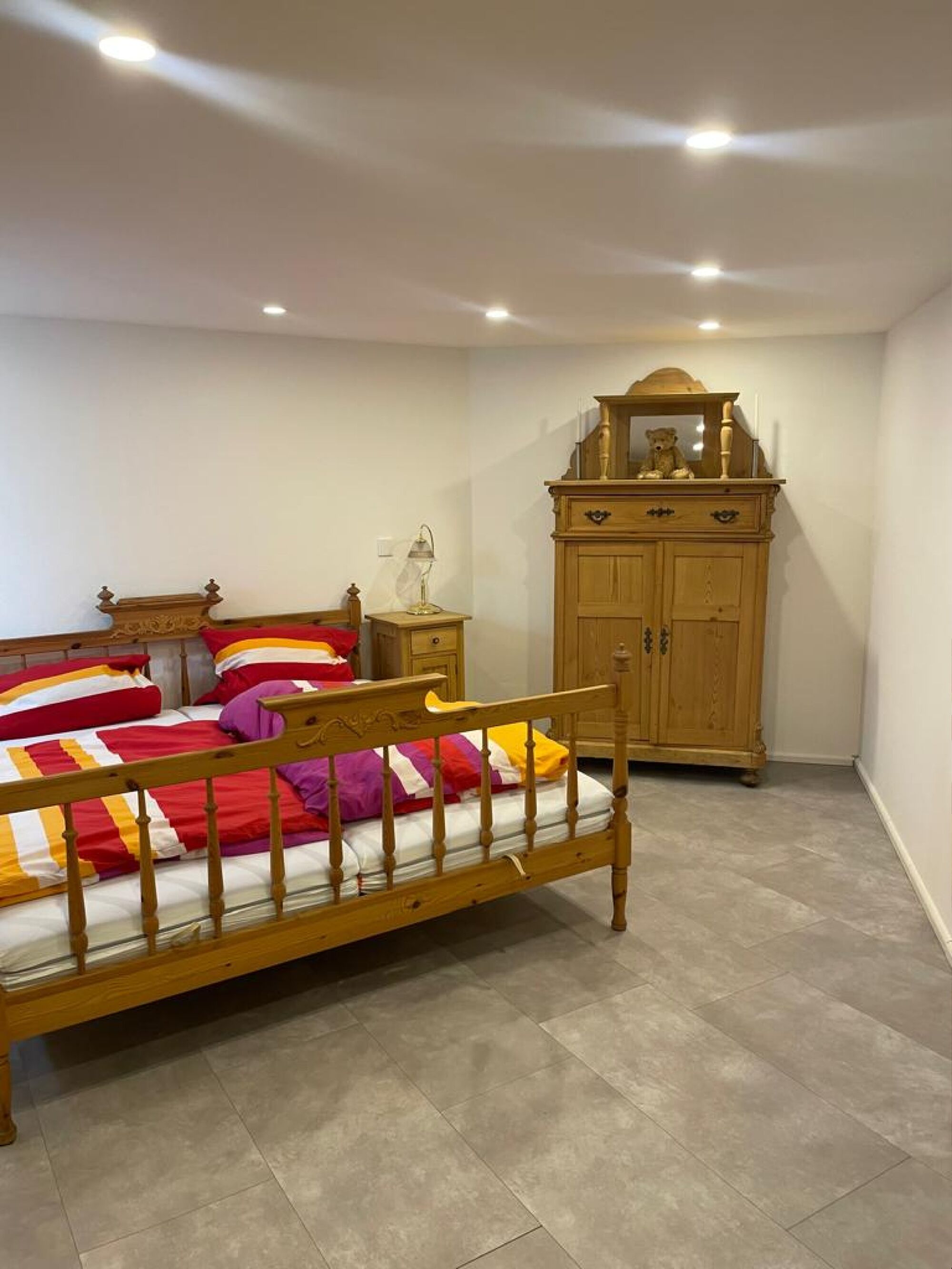 Hauptschlafzimmer mit gr. Doppelbett