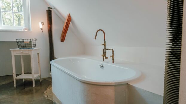Badezimmer der Suite