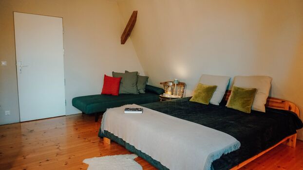 Betten im Lütten Appartement