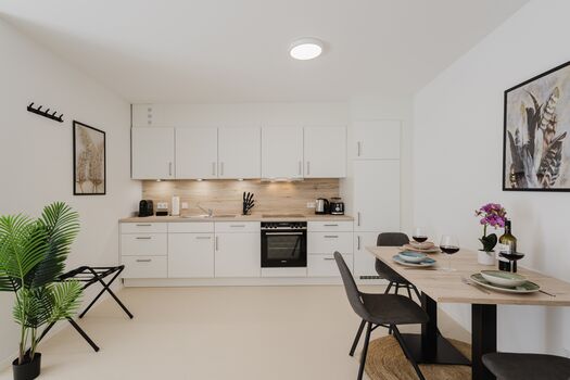  Küchenbereich unserer Großen Appartements