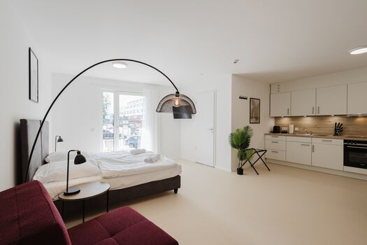 Zimmeransicht unseres großen Zimmer