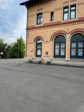 Linke Eingangstür zum Gästehaus