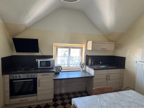 Moderne Küche in der 2. Etage