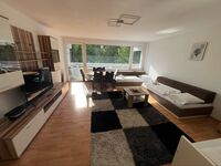 Wohnzimmer mit 3 Einzelbetten