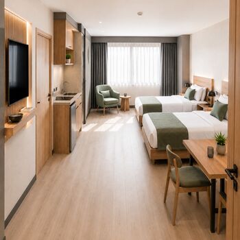 Moderne Micro Apartments Nordendorf Firmen Teams Private Gaeste Bild 3