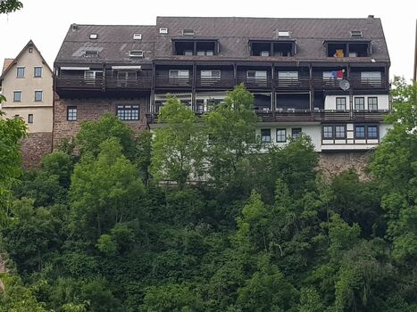 Hintere seite,Blick aus Nagold Tal 