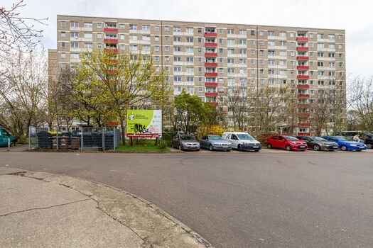 Unterkunft in Halle: Einzelbetten Küche Waschmaschine Bad Foto 3