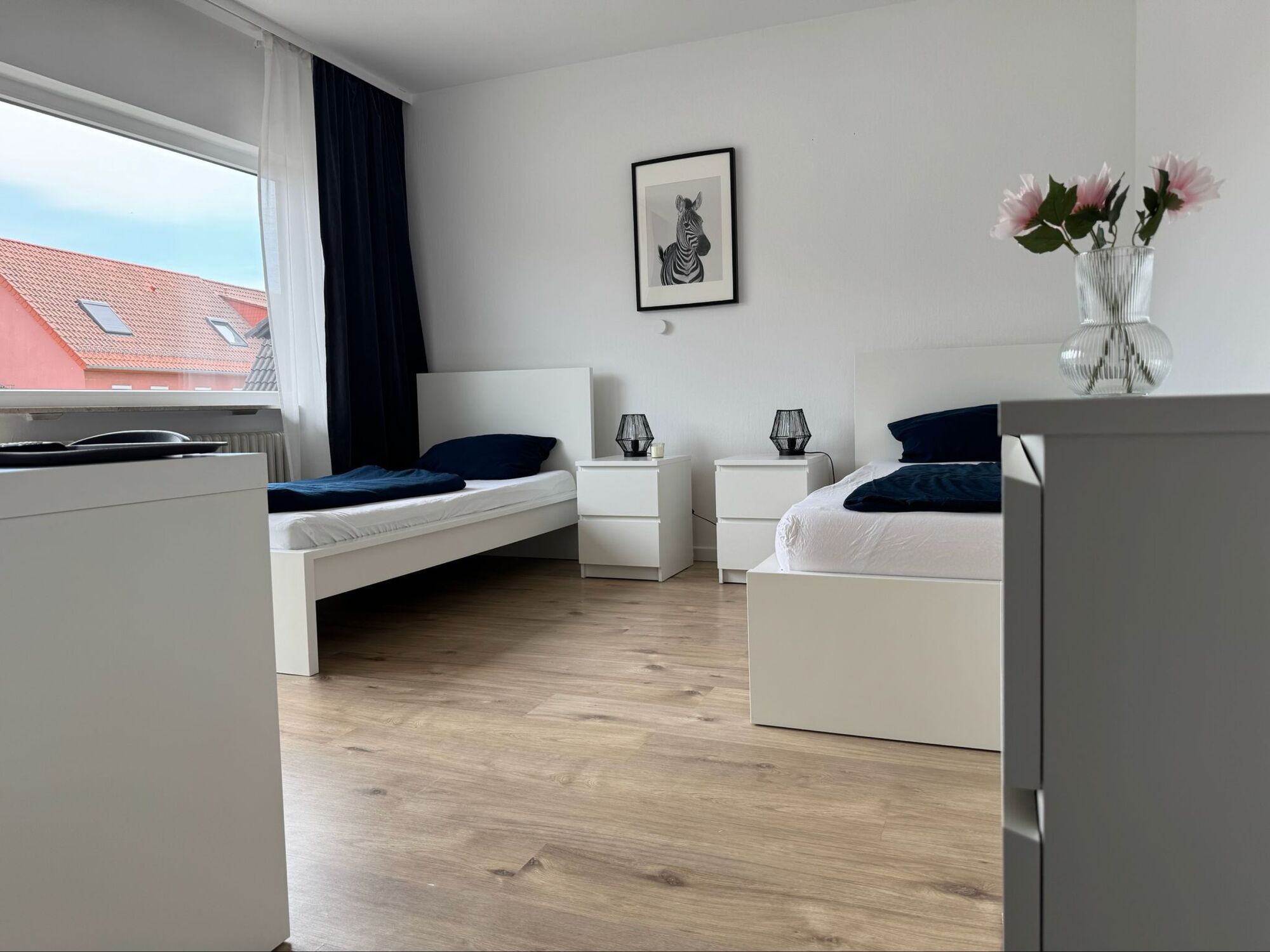 Doppelzimmer mit Bad/WC und Balkon