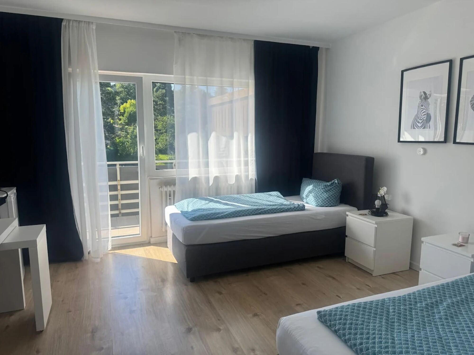Doppelzimmer mit Bad/WC und Balkon