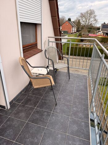 Zugang zum Balkon vom Doppelzimmer