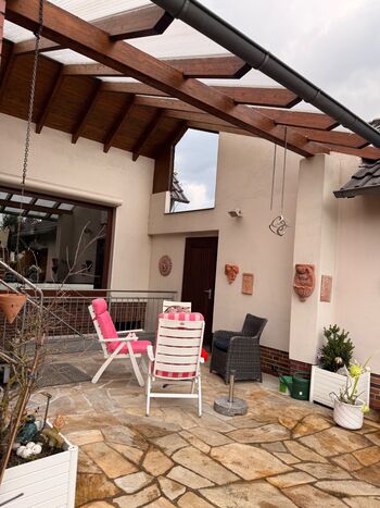 Überdachte Terrasse 