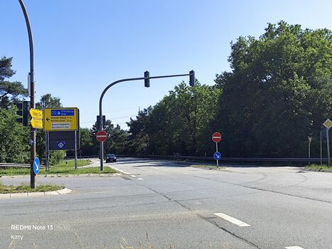 Direkte Auffahrt A7 