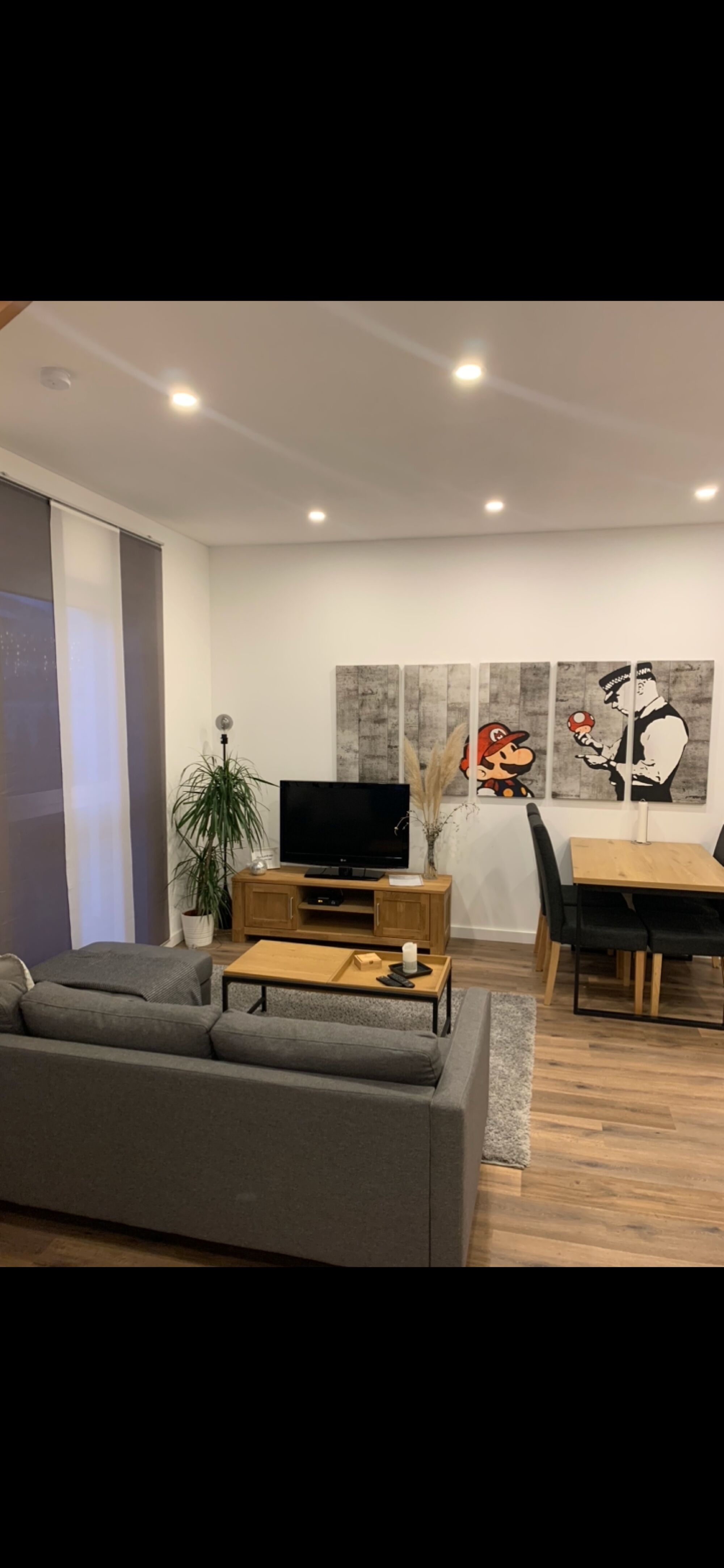 FeWo Obermelsungen Wohnzimmer