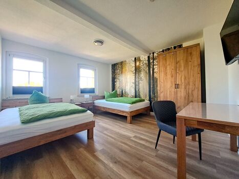 Neue Wohnungen 3 Schlafzimmer für 5 P. - XXL Einzelbetten Bild 4