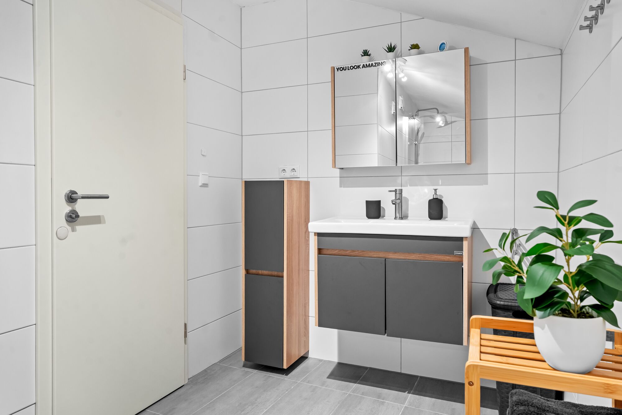 Badezimmer Apartment "Warsaw"