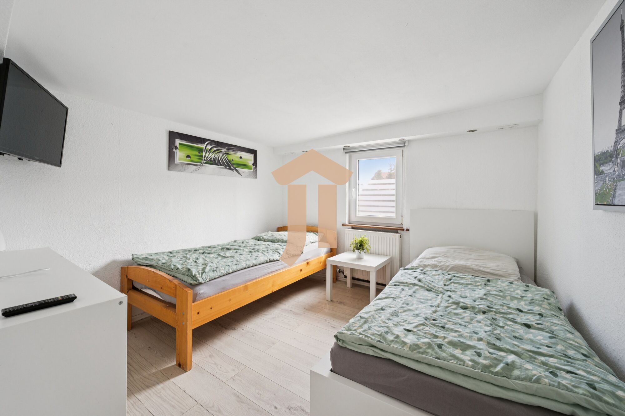 Schlafzimmer 3 bis zu 2 Betten