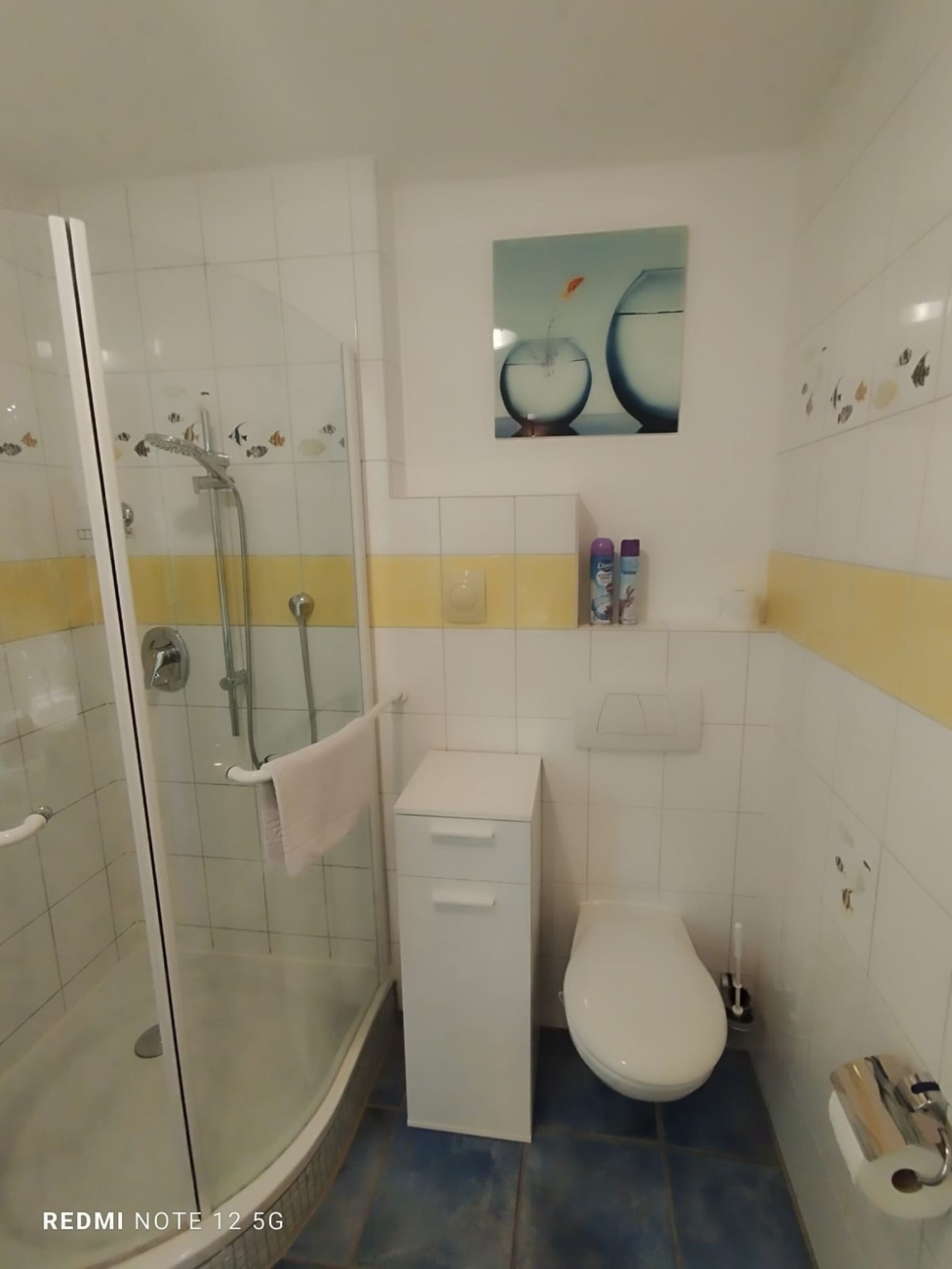 Waldblickzimmer - Duschbad