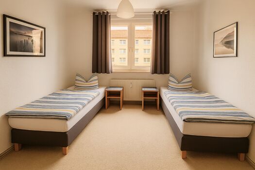 Doppelzimmer mit TV und Wi-Fi