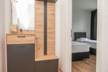 Garderobe im Flur